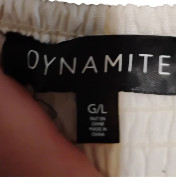 Dynamite | NWOT | White Spaghetti Strap Maxi Dress - Picture 8 of 10